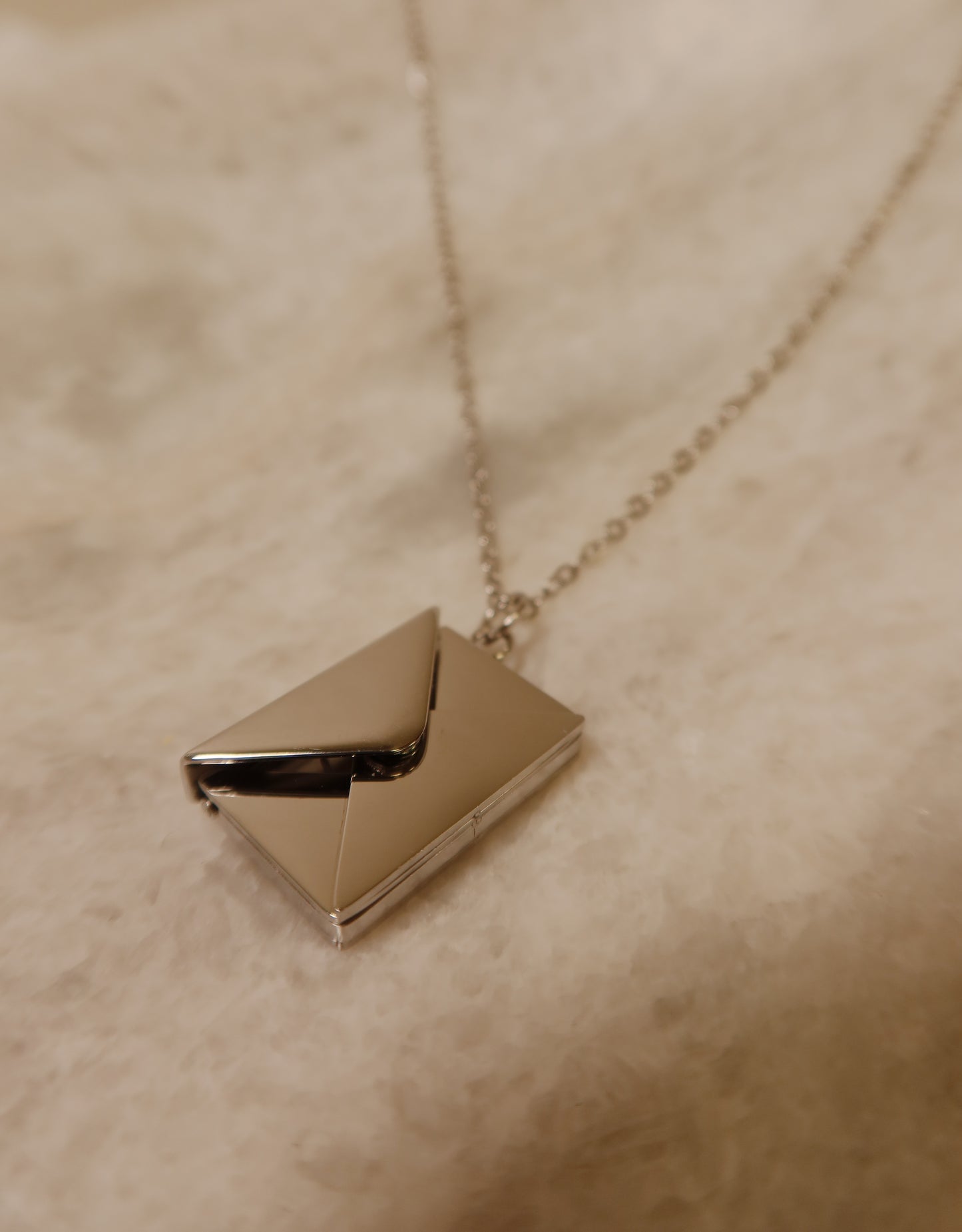 Love Letter Silver Necklace